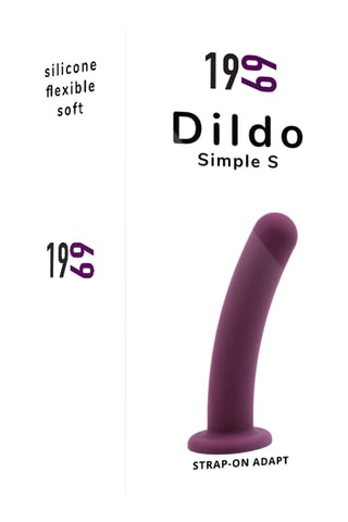 Godemiché waterproof S - Violet - 12 cm