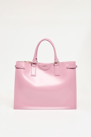 Sac à main en cuir Issa - Rose