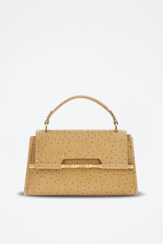Sac à main en cuir Iris - Taupe