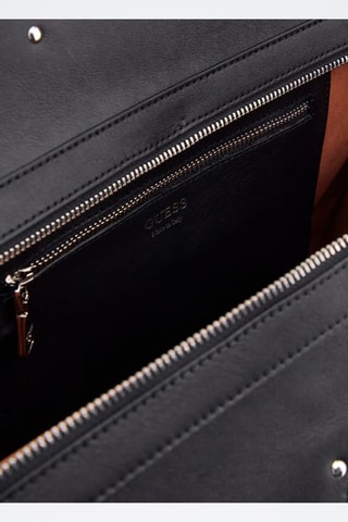 Cabas en cuir Iris - Noir
