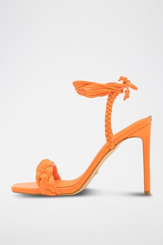 Sandales à talons - Orange