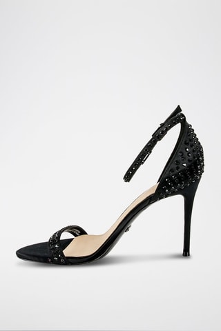 Sandales à talons - Noir