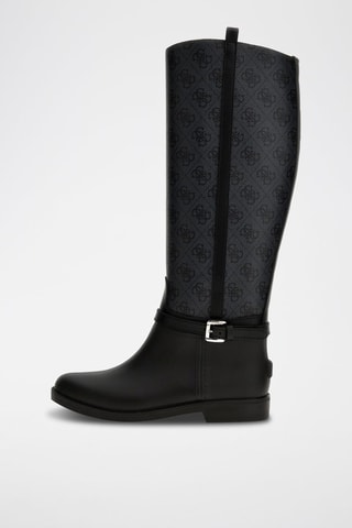 Bottes de pluie - Noir et gris foncé