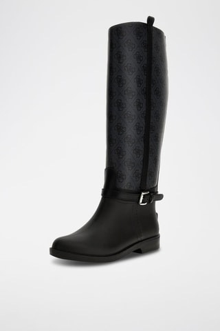 Bottes de pluie - Noir et gris foncé
