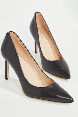 Escarpins en cuir Piera - Noir