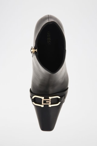 Bottines en cuir - Noir