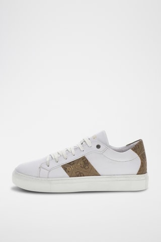Baskets Toda - Blanc et marron