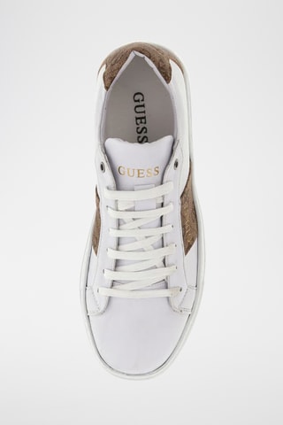 Baskets Toda - Blanc et marron