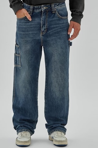 Pantalon en jean - Indigo - PB PRIX
