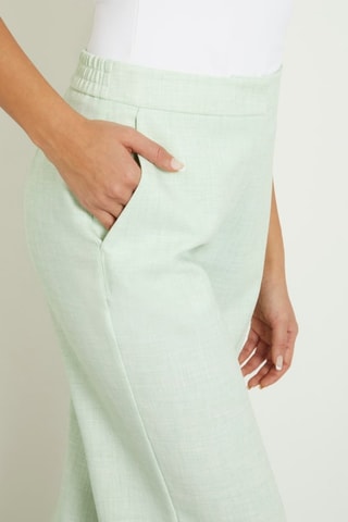 Pantalon regular - Vert clair