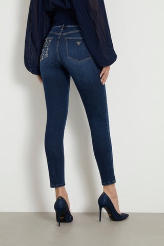Jean skinny Carrie - Bleu marine