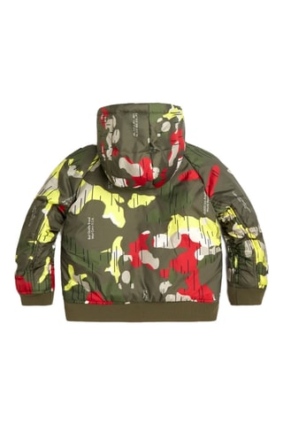 Veste réversible à capuche - Kaki