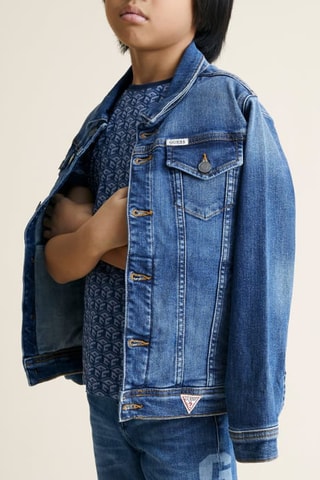 Veste en jean - Bleu foncé