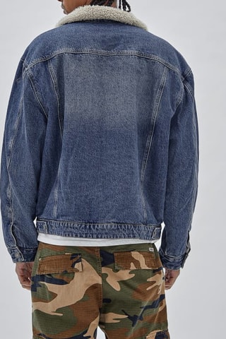 Veste en jean - Bleu cobalt