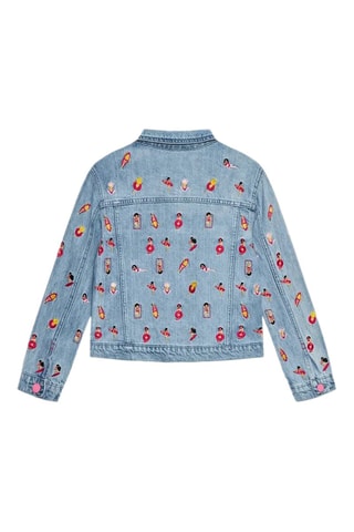 Veste en jean - Bleu