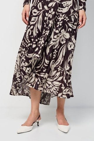 Robe longue - Marron foncé