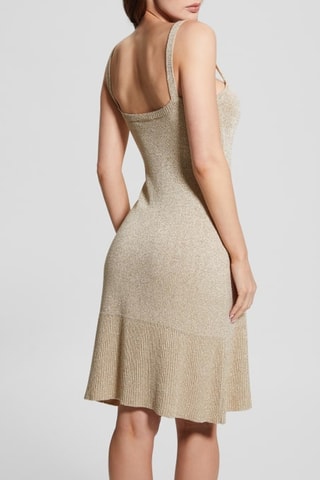 Robe droite - Beige