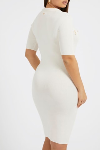 Robe fourreau - Beige