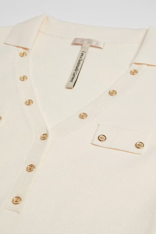 Robe fourreau - Beige