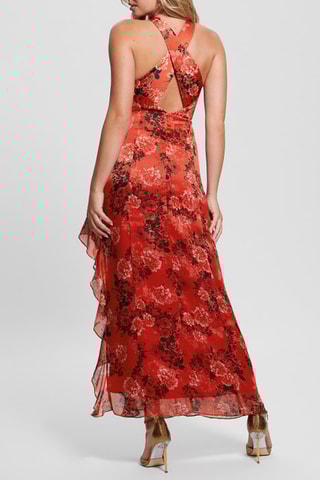 Robe longue - Rouge