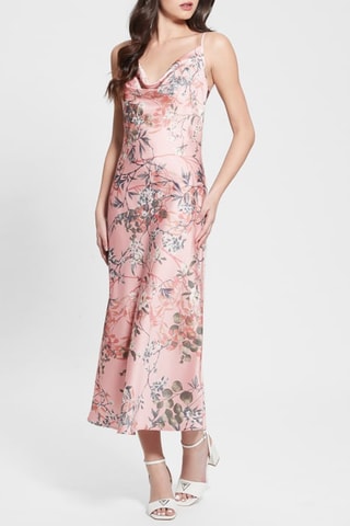 Robe drapé Akilina - Rose