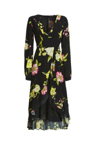 Robe longue Yelena - Noir