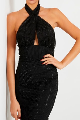 Robe fourreau - Noir