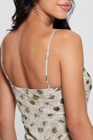 Robe midi Akilina - Beige