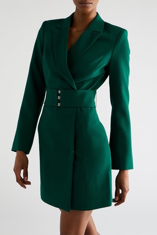 Robe portefeuille - Vert
