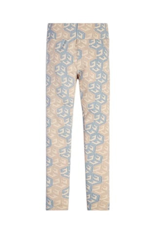 Legging - Beige et bleu