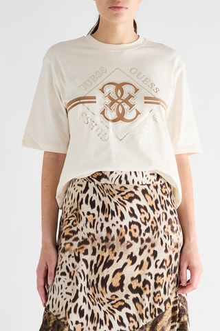 T-shirt Krissy Boxy - Blanc