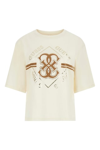 T-shirt Krissy Boxy - Blanc