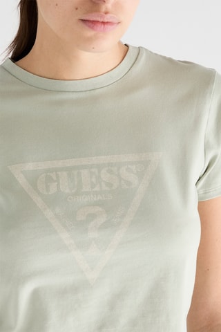 T-shirt Go Vintage - Vert d’eau