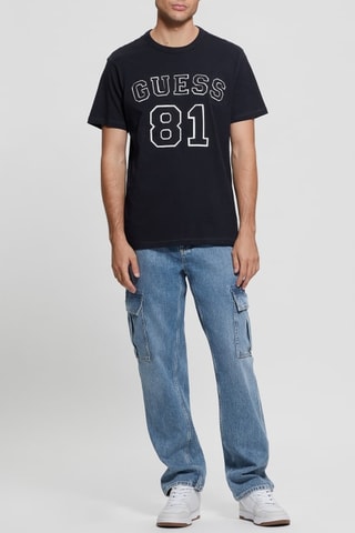 T-shirt regular - Bleu marine