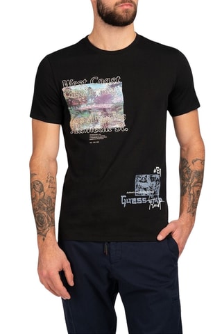 T-shirt regular California - Noir