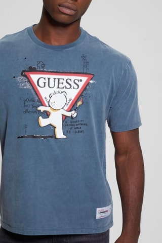 T-shirt - Bleu foncé