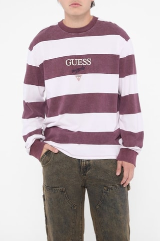 T-shirt - Blanc et bordeaux