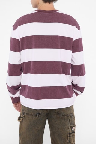 T-shirt - Blanc et bordeaux