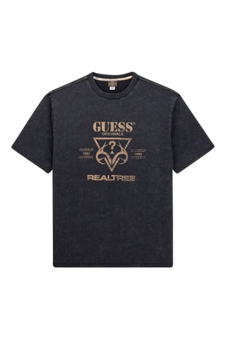 T-shirt Go Realtree - Noir