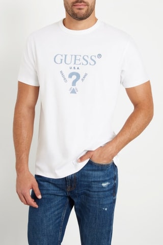 T-shirt Treated Triangle - Blanc