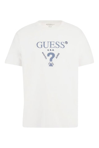 T-shirt Treated Triangle - Blanc