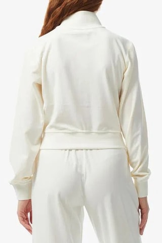Sweat en velours Couture - Blanc