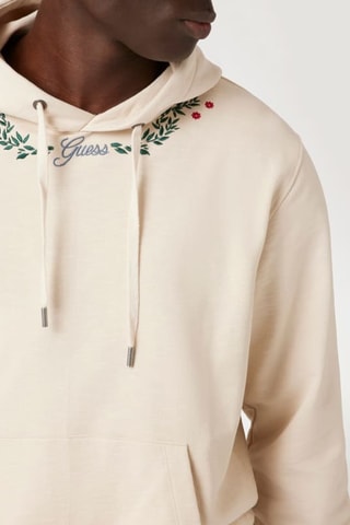 Sweat à capuche - Ecru