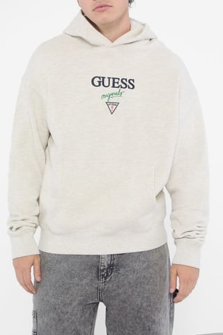 Sweat à capuche - Ecru