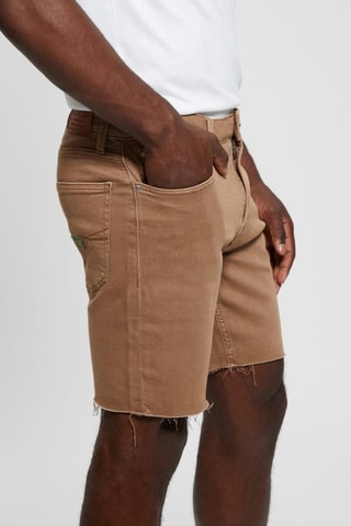 Short en jean Wyatt - Marron