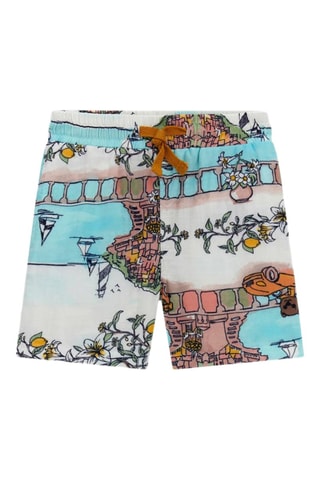 Short - Ciel et blanc