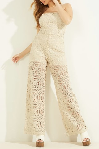 Combinaison en dentelle - Beige