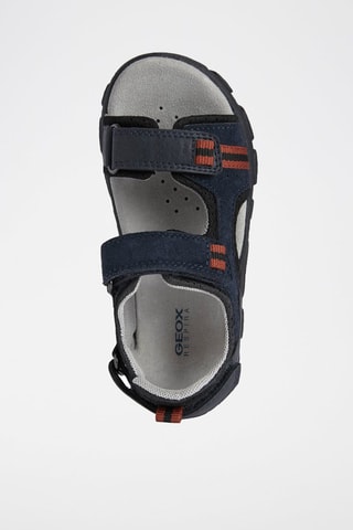 Sandales en nubuck JR Strada - Bleu marine