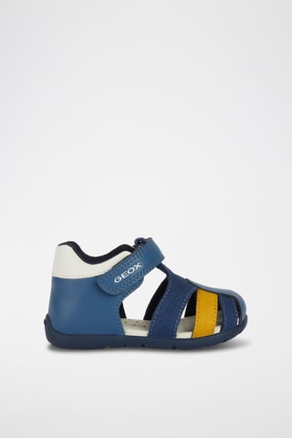 Sandales en cuir Elthan - Bleu