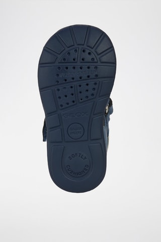 Sandales en cuir Elthan - Bleu